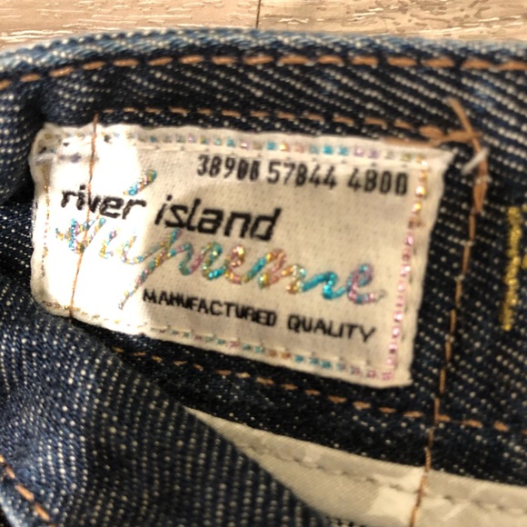River Island Supreme Slouch  Jeans Us Women’s 8 - Picture 7 of 8